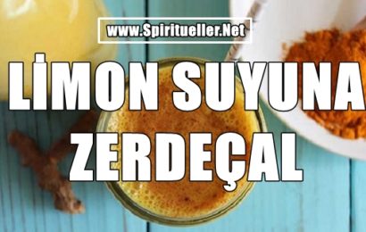 Sabahları Limon Suyuna Zerdeçal Eklediğinizde Vücudunuzda İnanılmaz Şeyler Olur