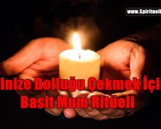 Evinize Bolluğu Çekmek İçin Basit Mum Ritüeli