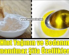 Hint Yağının ve Sodanın İnanılmaz Şifa Özellikleri