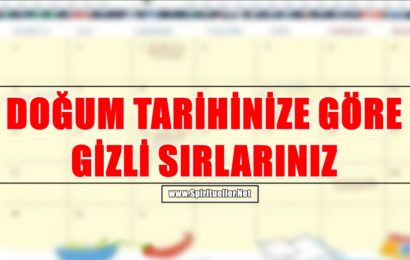 Doğum Tarihiniz Kişiliğinizle İlgili Gizli Sırları Ortaya Çıkarabilir