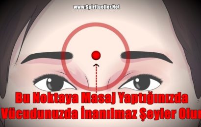 Bu Noktaya Masaj Yaptığınızda Vücudunuzda İnanılmaz Şeyler Olur