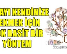 Parayı Kendinize Çekmek İçin Çok Basit Bir Yöntem