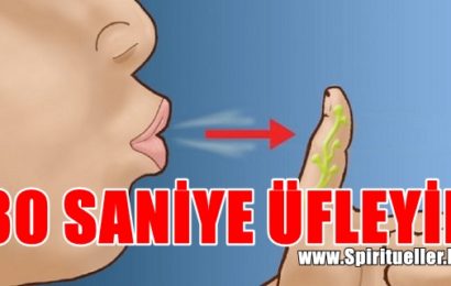 60 Saniye Boyunca Başparmağınıza Üflerseniz Ne Olur