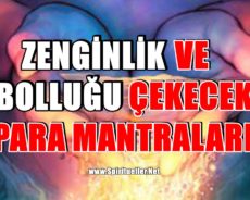 Yaşamınıza Zenginlik Ve Bolluğu Çekecek Para Mantraları