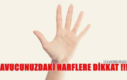 Sadece Özel İnsanlarda Bulunan Avucunuzdaki Harflere Dikkat Edin Kaderinizi Değiştirebilir