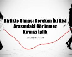 Birlikte Olması Gereken İki Kişi Arasındaki Görünmez Kırmızı iplik