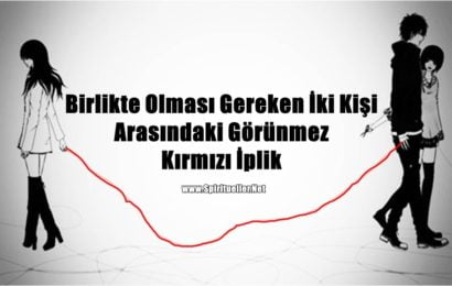 Birlikte Olması Gereken İki Kişi Arasındaki Görünmez Kırmızı iplik