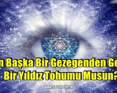 Sen Başka Bir Gezegenden Gelen Bir Yıldız Tohumu Musun