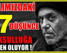 Aklımızdaki Bu 7 Düşünce Yoksulluk Çekmemize Neden Oluyor