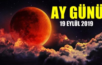 Bugün Ay Günü 19 Eylül 2019