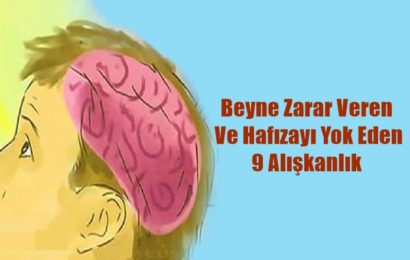 Beyne Zarar Veren Ve Hafızayı Yok Eden 9 Alışkanlık