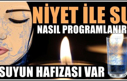 Niyet İle Su Nasıl Programlanır