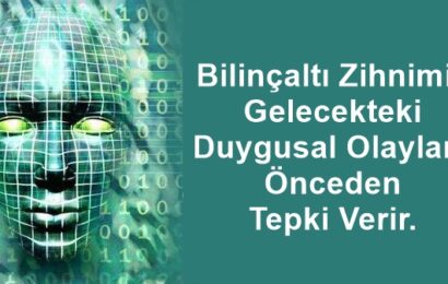 Bilinçaltı Zihnimiz Gelecekteki Duygusal Olaylara Önceden Tepki Verir.