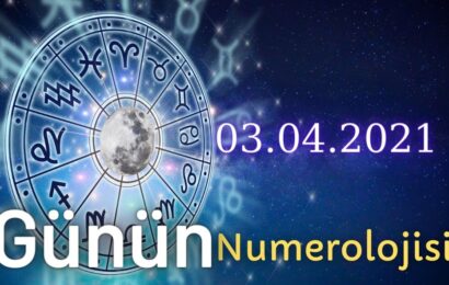 Günün Numerolojisi Ve Enerjisi: İyi Şans Vaat Eden 3 Nisan 2021