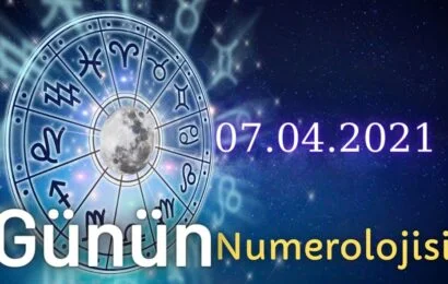 Günün Numerolojisi Ve Enerjisi – İyi Şans Vaat Eden Şeyler 7 Nisan 2021 Günün Numerolojisi Ve Enerjisi – İyi Şans Vaat Eden Şeyler 7 Nisan 2021