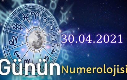 30 Nisan 2021 Günün Numerolojisi Ve Enerjisi: İyi Şans Çekmek İçin Neler Yapılmalı 30 Nisan 2021 Günün Numerolojisi Ve Enerjisi: İyi Şans Çekmek İçin Neler Yapılmalı