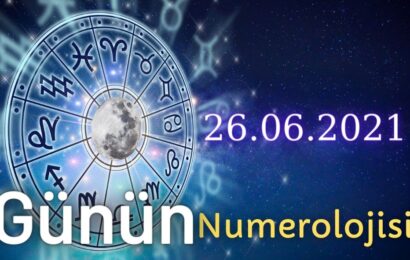 26 Haziran 2021 Günün Numerolojisi Ve Enerjisi: İyi Şans Çeken Şeyler