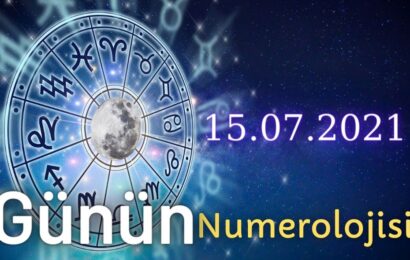 15 Temmuz 2021 Günün Numerolojisi Ve Enerjisi: İyi Şans Çeken Şeyler