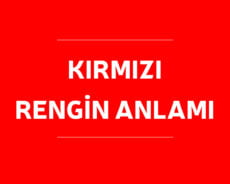 Kırmızı Rengin Anlamı, Enerjisi Ve Faydaları