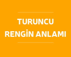 Turuncu Rengin Anlamı, Enerjisi Ve Faydaları
