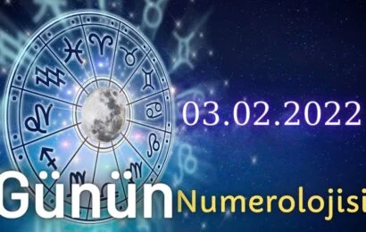 3 Şubat 2022 Günün Numerolojisi Ve Enerjisi: İyi Şans Çeken Şeyler 3 Şubat 2022 Günün Numerolojisi Ve Enerjisi: İyi Şans Çeken Şeyler